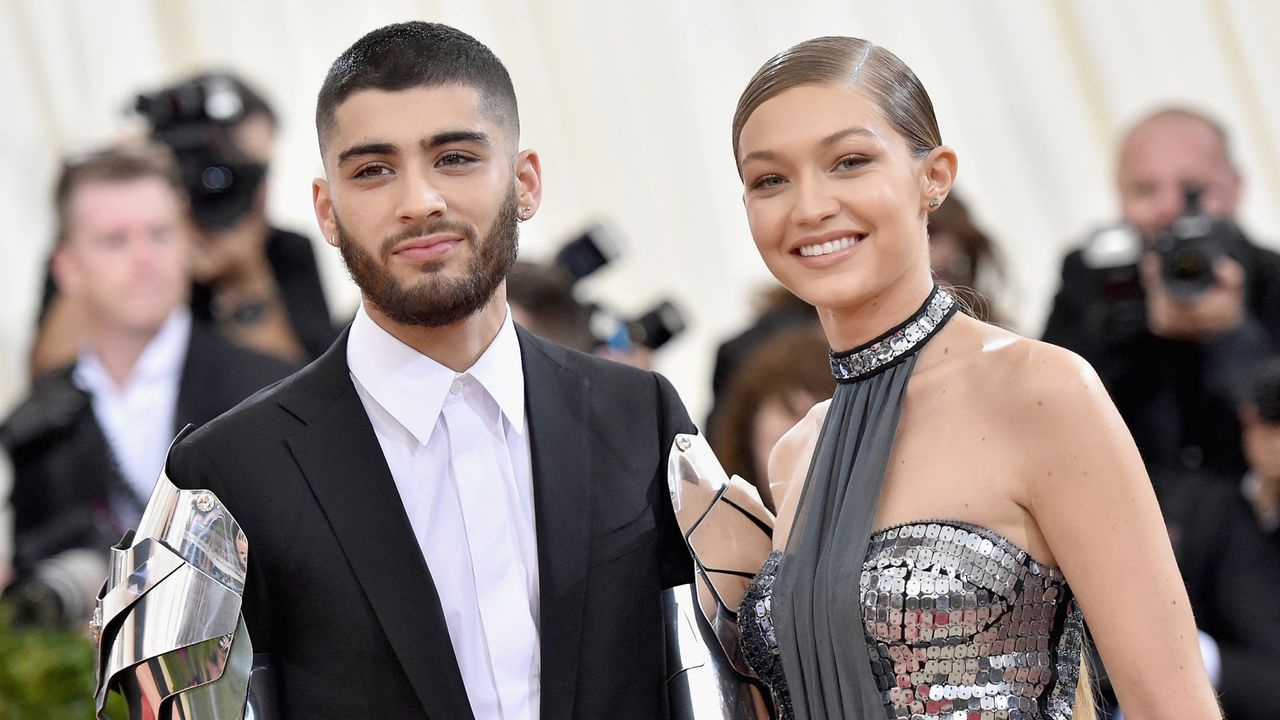 Zayn Malik and Gigi Hadid at the 2016 Met Gala