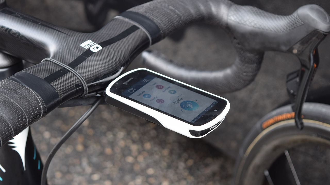 Geoghegan Hart opts for a Garmin Edge 1030 computer