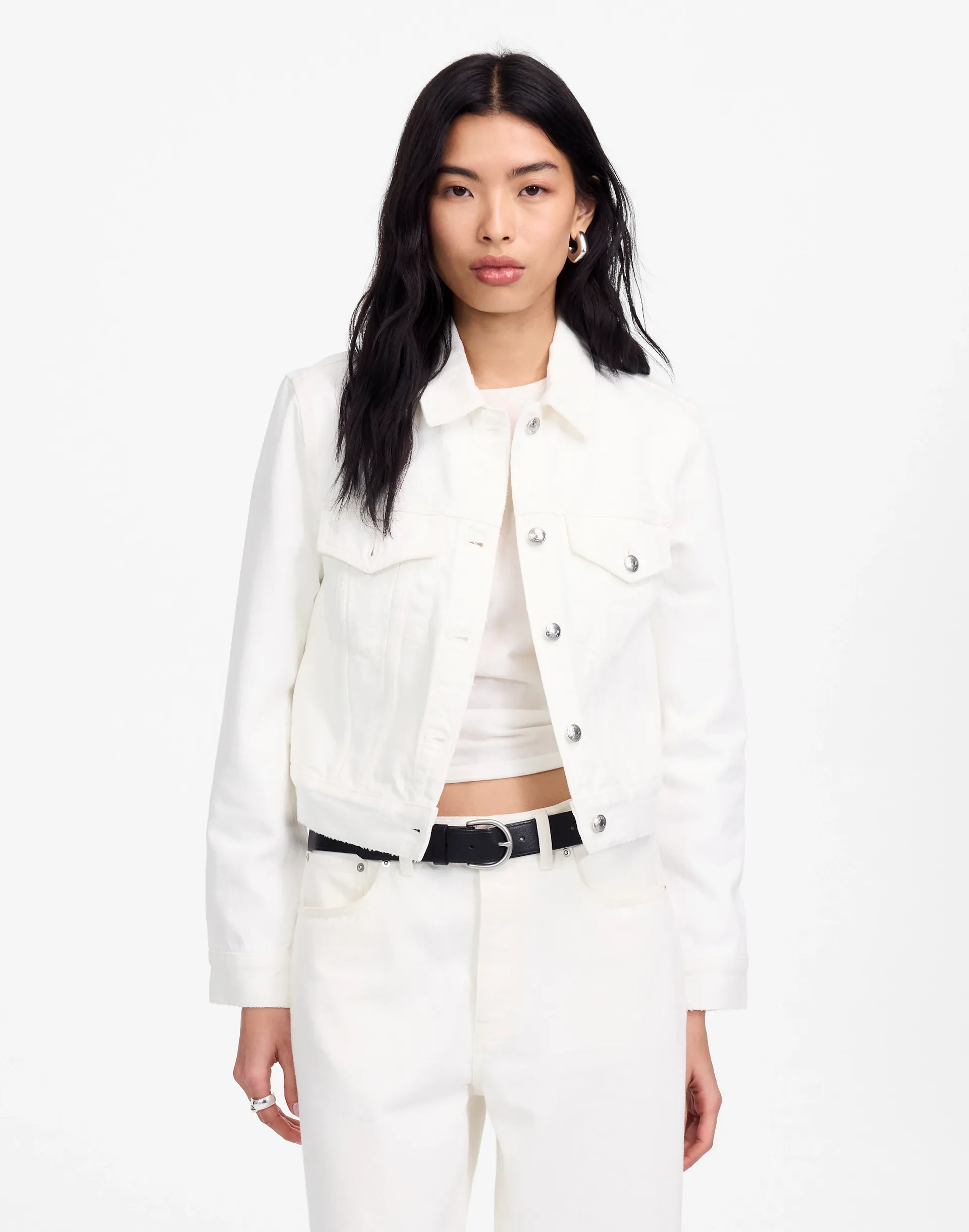 Crop Jean Trucker Jacket