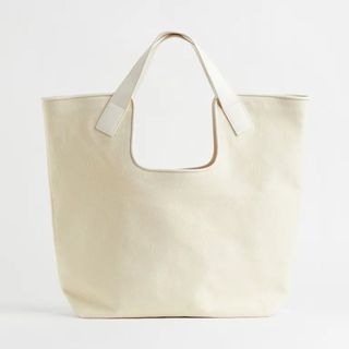 H&M canvas large shopper