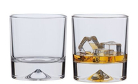 Dartington, Dimple Double Old Fashioned Whisky Glass, Set of 2 - Slightly Imperfect