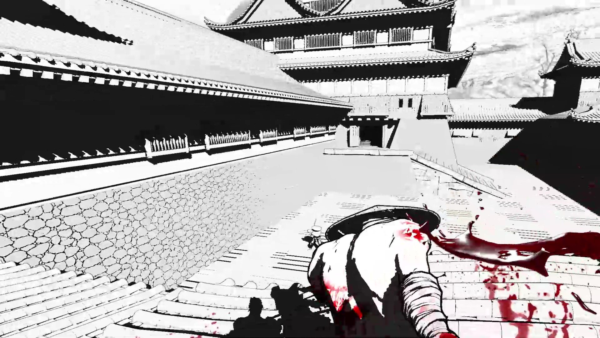 Pantalla de matadero Samurai