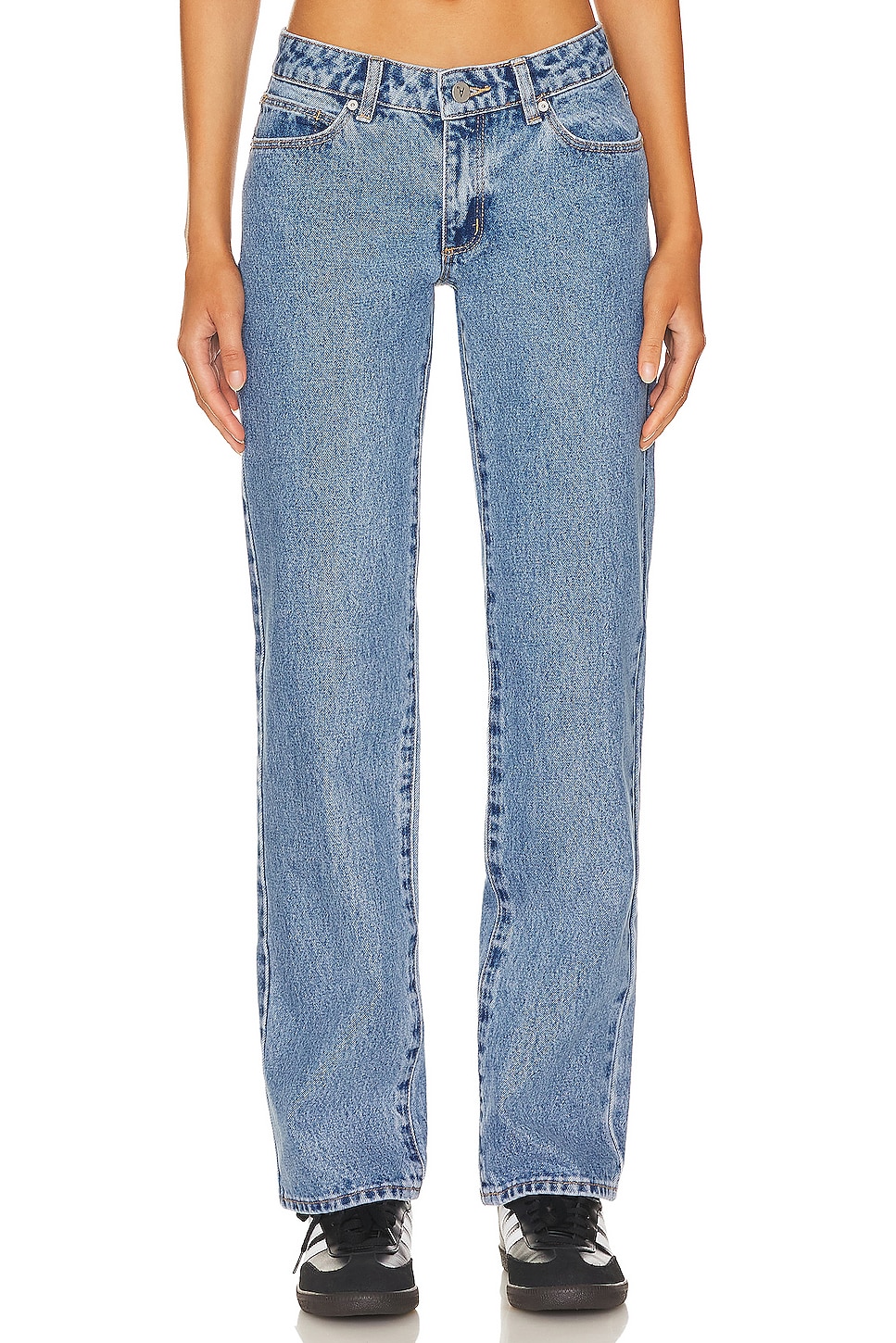 Low Rise Straight Jeans