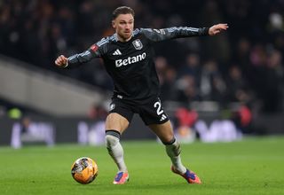 Aston Villa defender Matty Cash