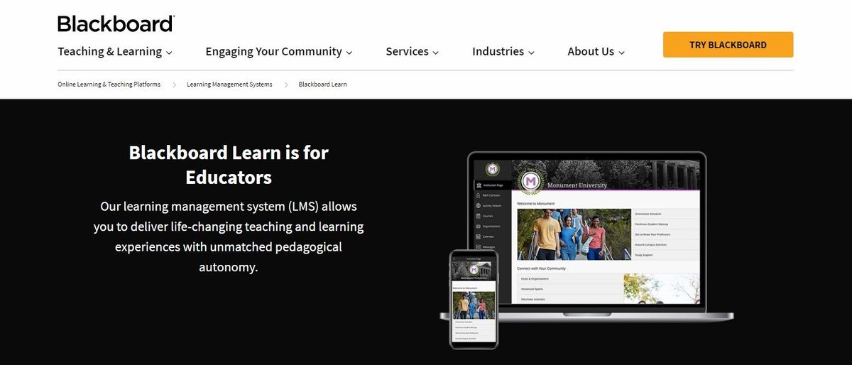 Blackboard Learn Review Hero