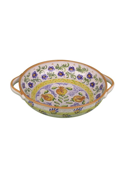 Scigoli Terrecotte Firenze | Melograne Salad Bowl With Handles