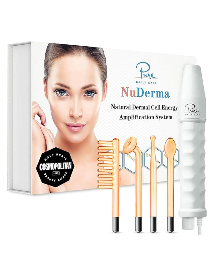 Pure NuDerma high frequency wand.