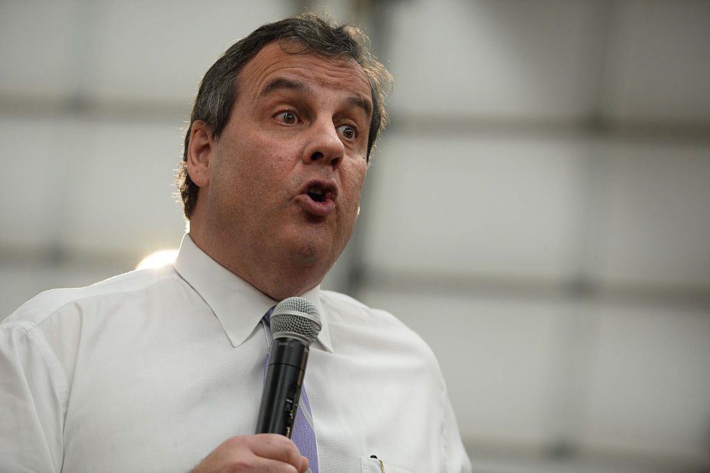 Republican presidential candidate Chris Christie 