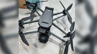 DJI Mavic 4 Pro sat under DJI Mavic 3 Pro leaked image grab