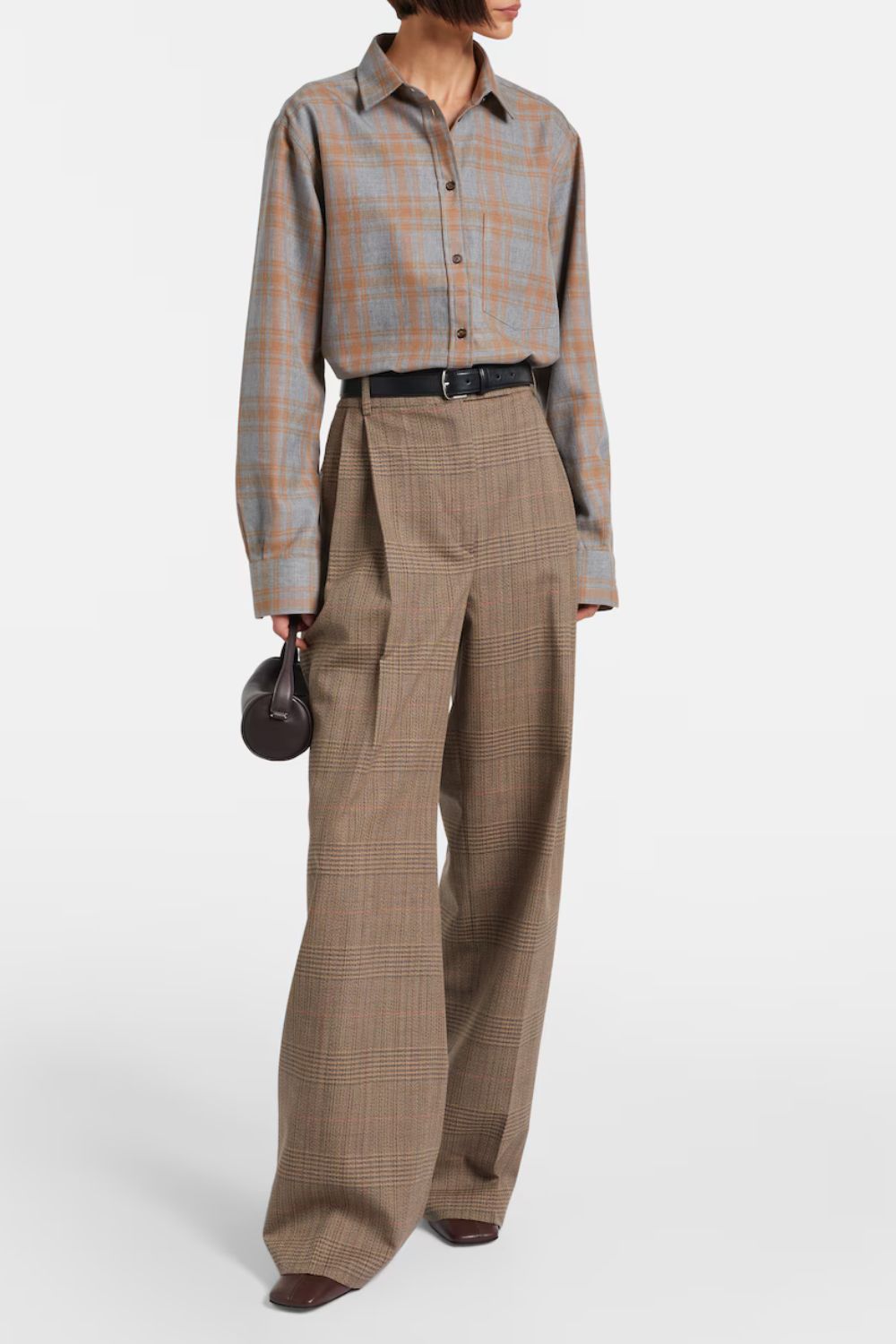 R&amp;oacute;he Checked shirt