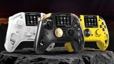 Anbernic RG G01 game controller with heart rate monitoring &ndash; in black, white and yellow