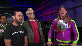 The Jackass crew and RK-Bro on SmackDown