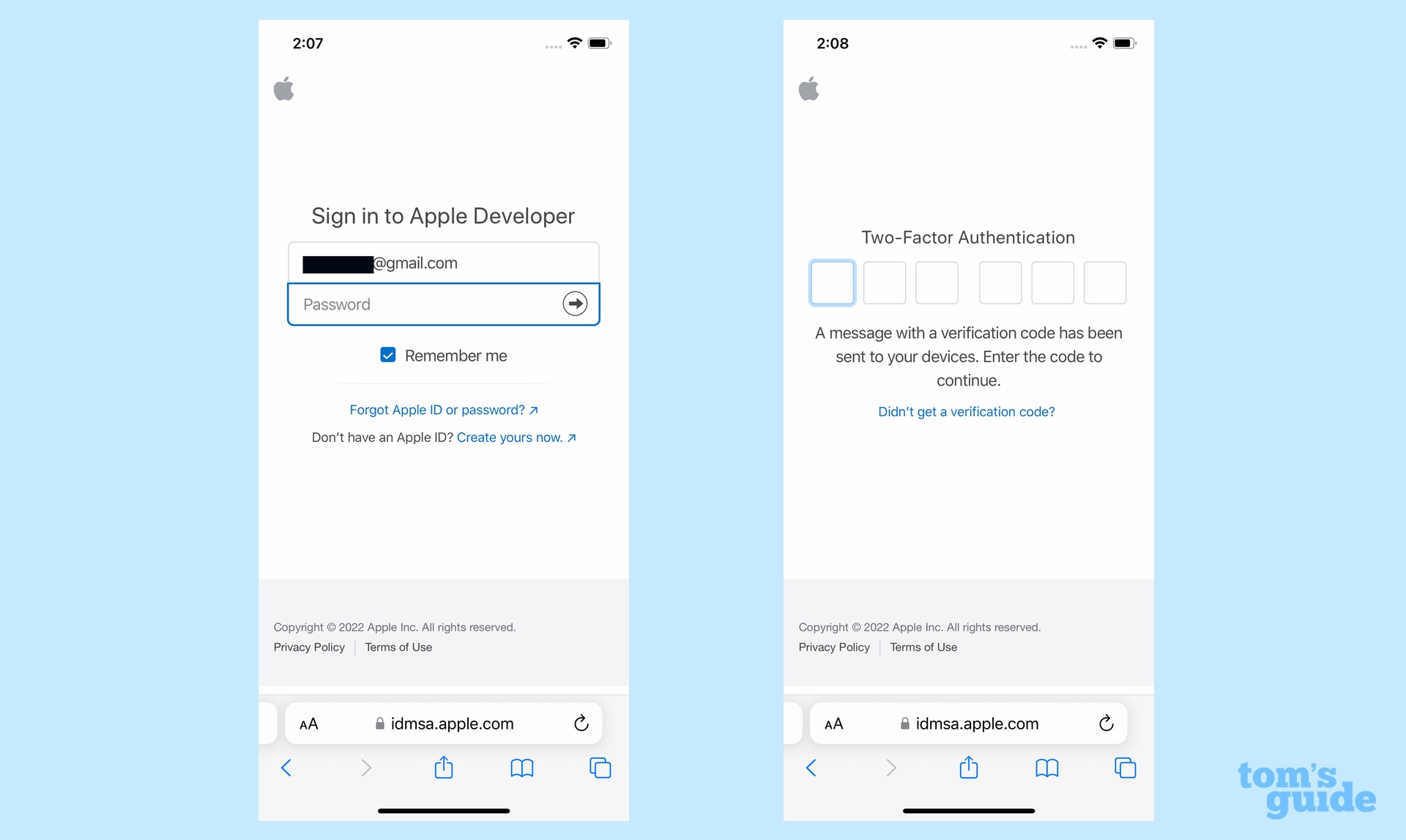 how to download ios 16 beta: sign into developer account