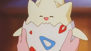 Happy Togepi from the Pokemon anime