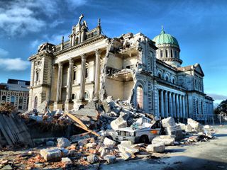 Christchurch earthquake damage