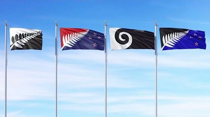 One of these four designs might be New Zealand's next flag