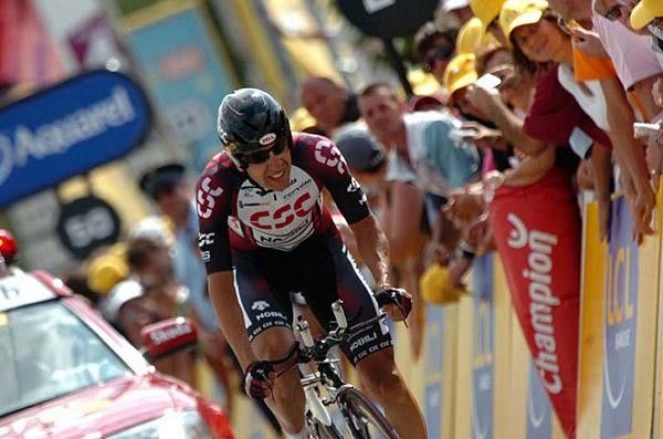 Carlos Sastre was caught and passed by his three minute man Leipheimer