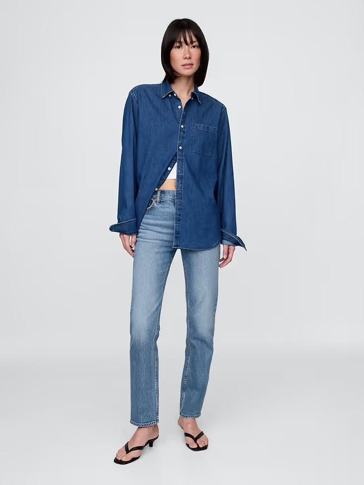Gap, High Rise &amp;rsquo;90s Slim Straight Jeans