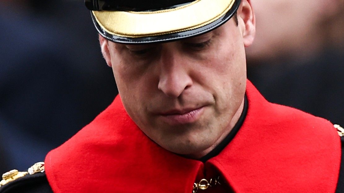 Prince William at Remembrance Sunday