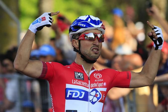 Nacer Bouhanni (FDJ) wins Stage 10 at the Giro d'Italia