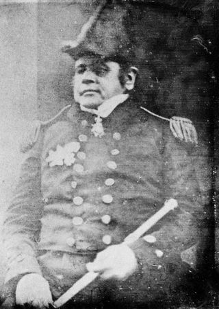 The Rear Adm. Sir John Franklin, who led the fated mission.