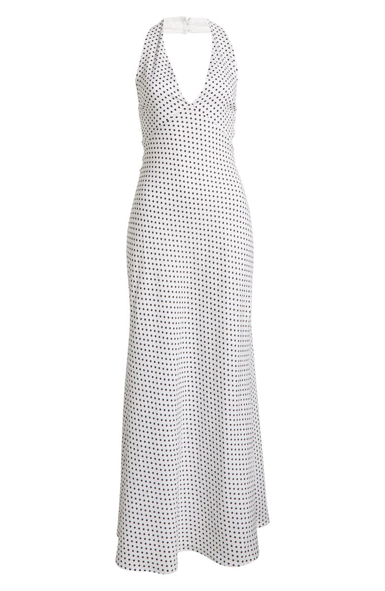 Delilah Linen Halter Maxi Dress
