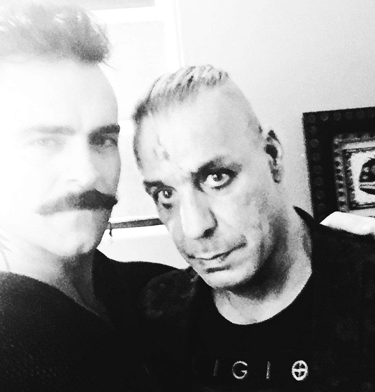 Till inviting Lex back to his dressing room for several shots of vodka to discuss the fabric of space and time.