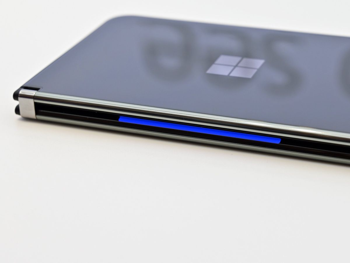 Surface Duo 2 Glance Bar Sms
