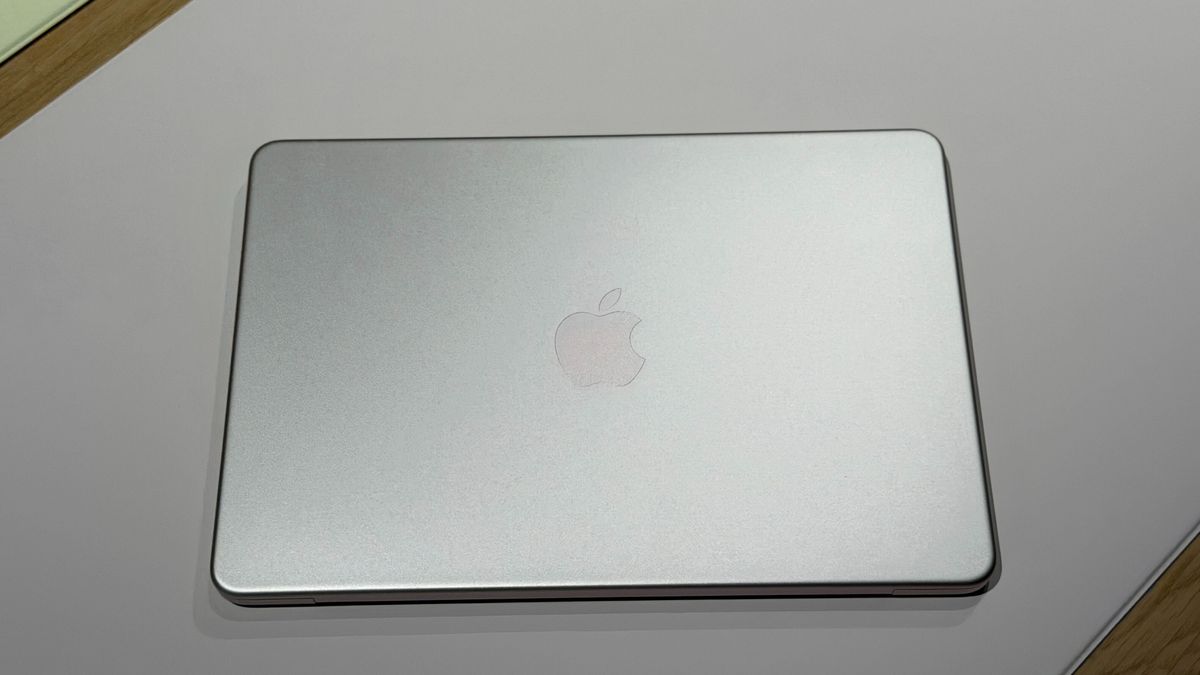 The Macbook Neo at its launch event