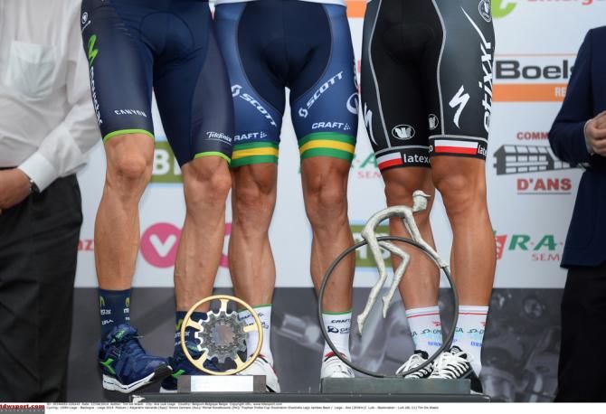 The podium legs of 2014