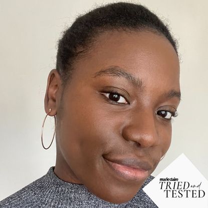 Ata-Owaji Victor testing the Il Makiage foundation