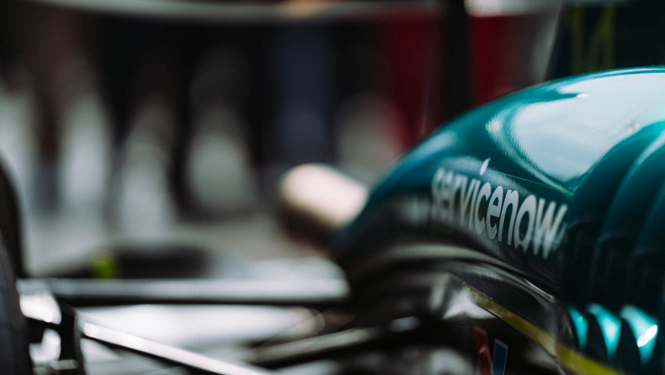 Aston Martin Aramco Formula 1 car 2025