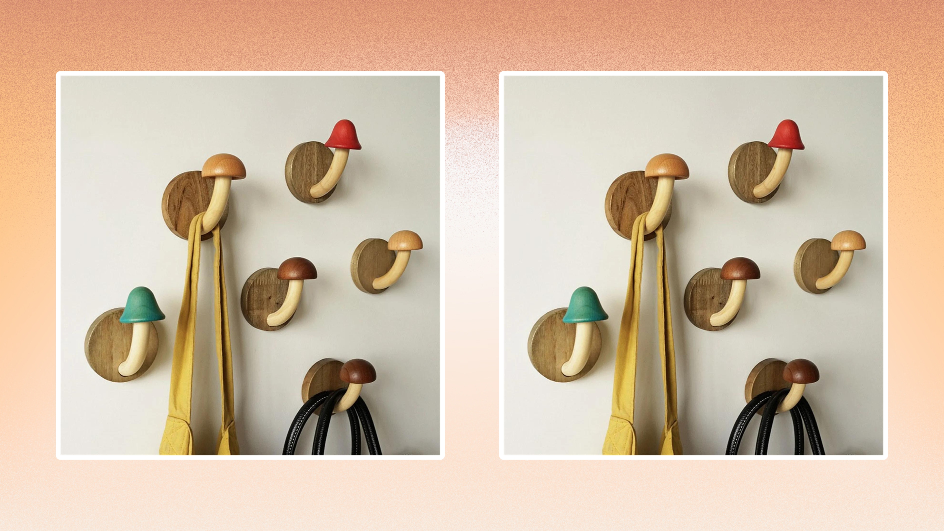 Stick On Wall Hanging Hooks - Multi Use Adhesive Hook and Wall Organization  Small Plastic Hooks