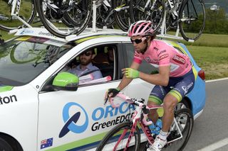 Michael Matthews on stage seven of the 2014 Giro d'Italia