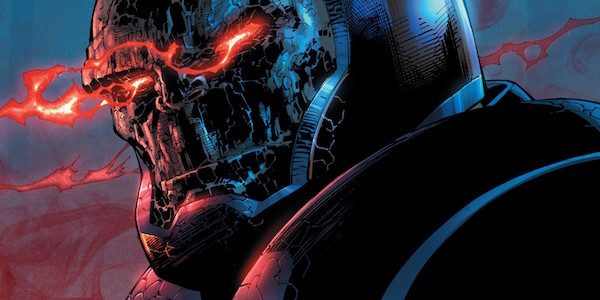 Darkseid eyes glowing red