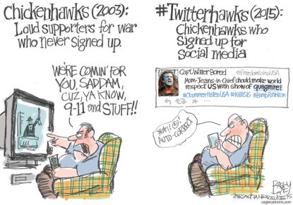 Editorial cartoon U.S. Internet Social Media