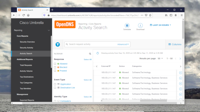 OpenDNS Umbrella Prosumer 5