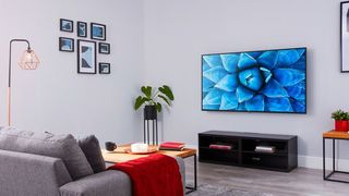 LG TV in living room