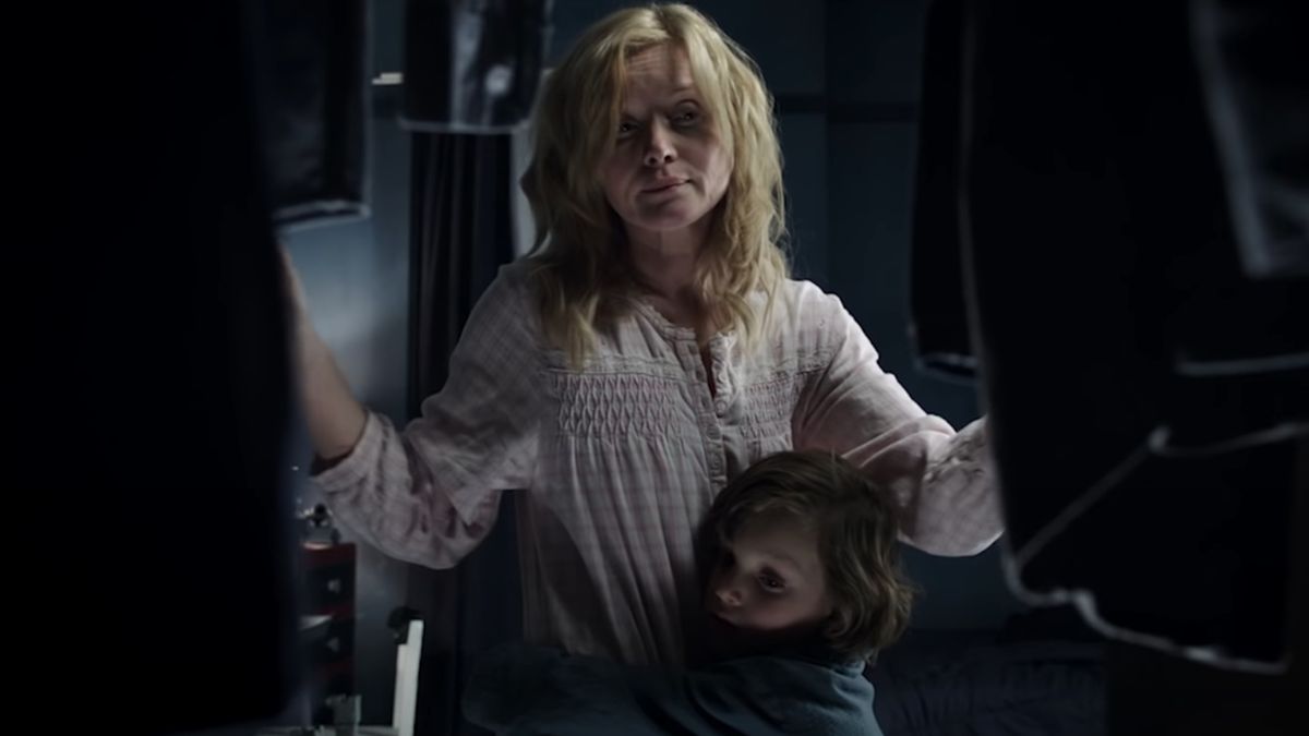 Essie Davis and Noah Wiseman in The Babadook