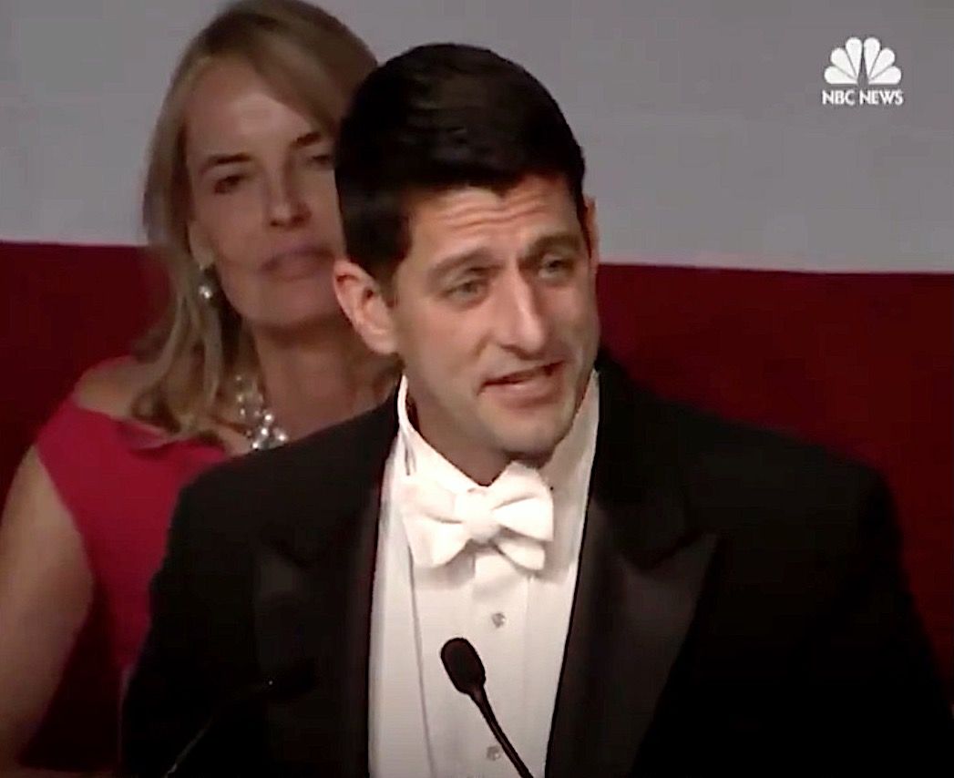 Paul Ryan roasts Trump