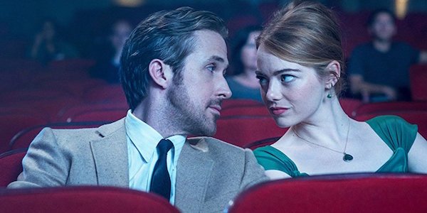 Ryan Gosling and Emma Stone in La La Land