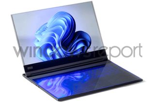 Renders of a rumored transparent ThinkPad concept laptop by Lenovo