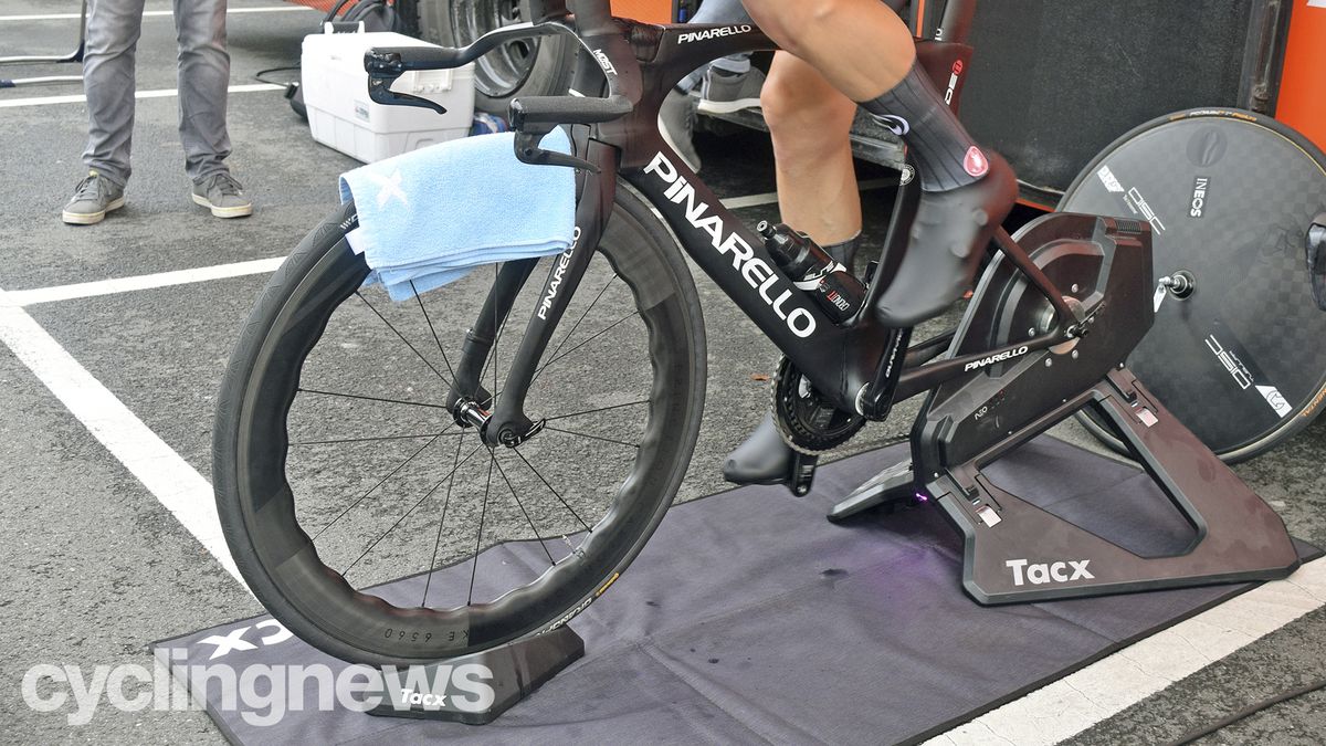 Team Ineos Princeton Carbonworks wheels