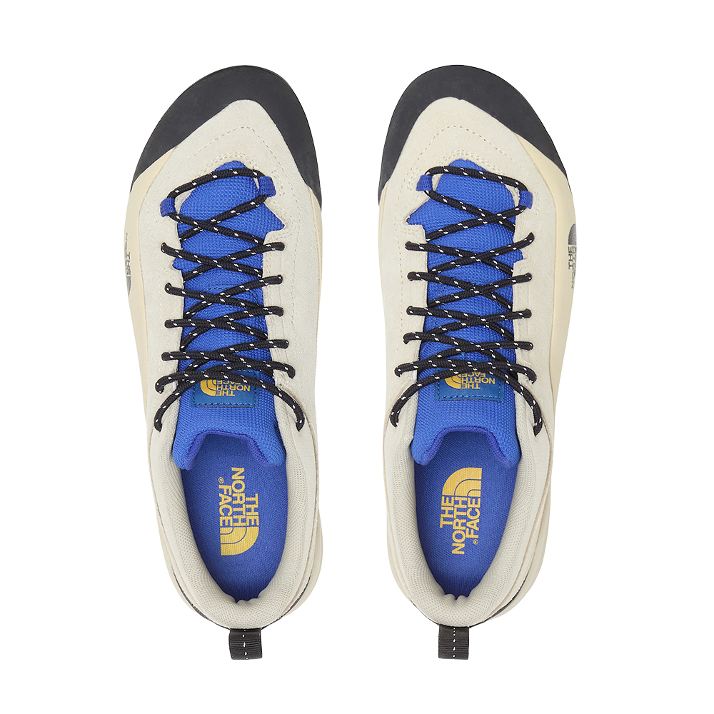 Approach shoes on white background