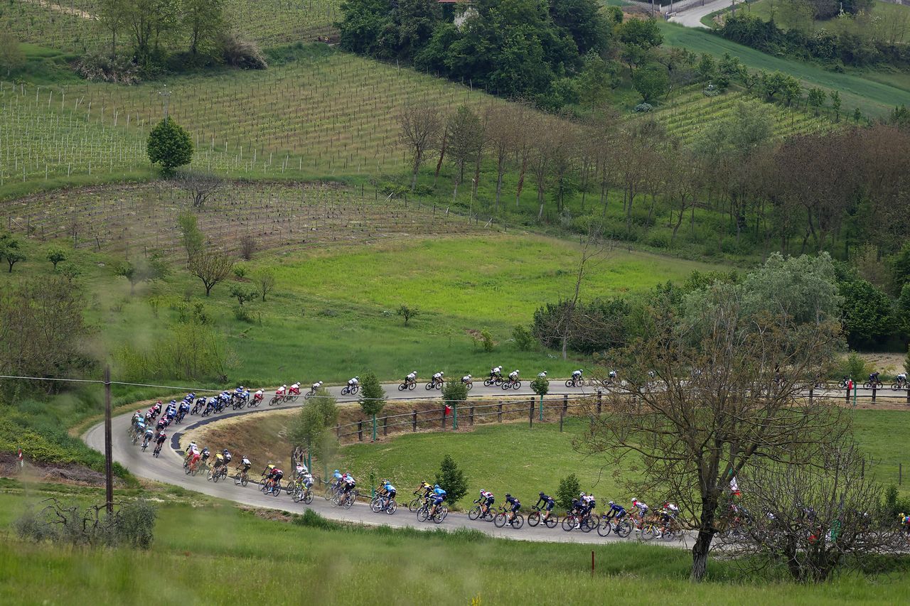 Giro dItalia 2021 104th Edition 3rd stage Biella Canale 190 km 10052021 Scenery photo Luca BettiniBettiniPhoto2021