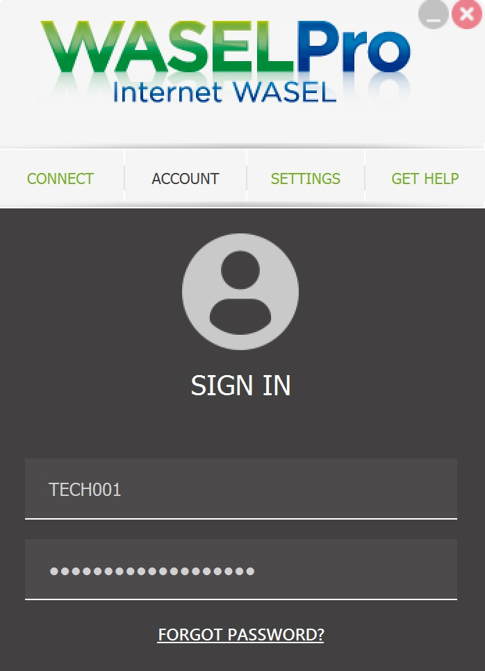 WASEL Pro VPN in use