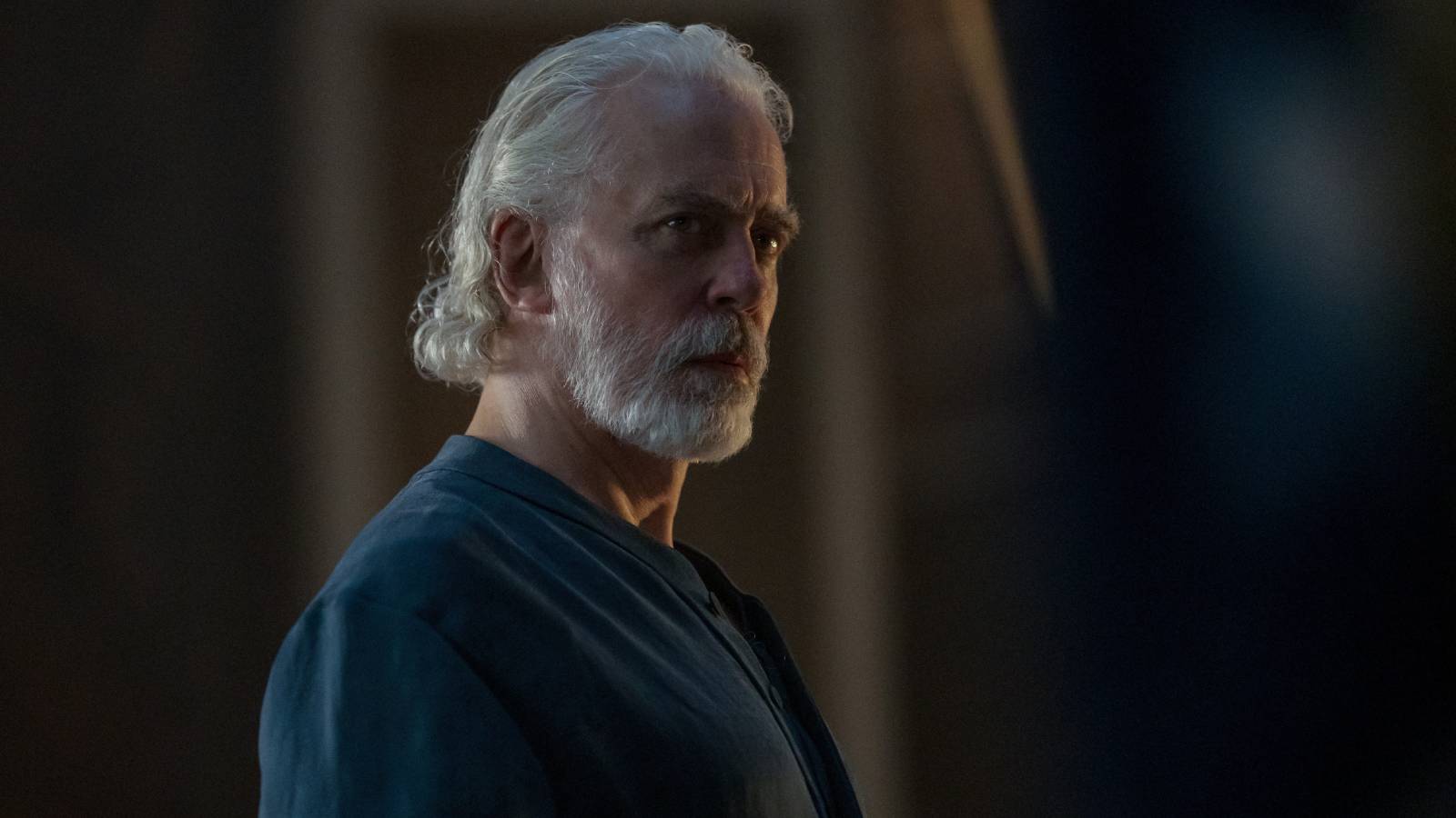 Terrence Mann in Foundation season 3 episode 2 on Apple TV Plus.