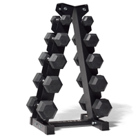 Centr Dumbbell Set With Rack