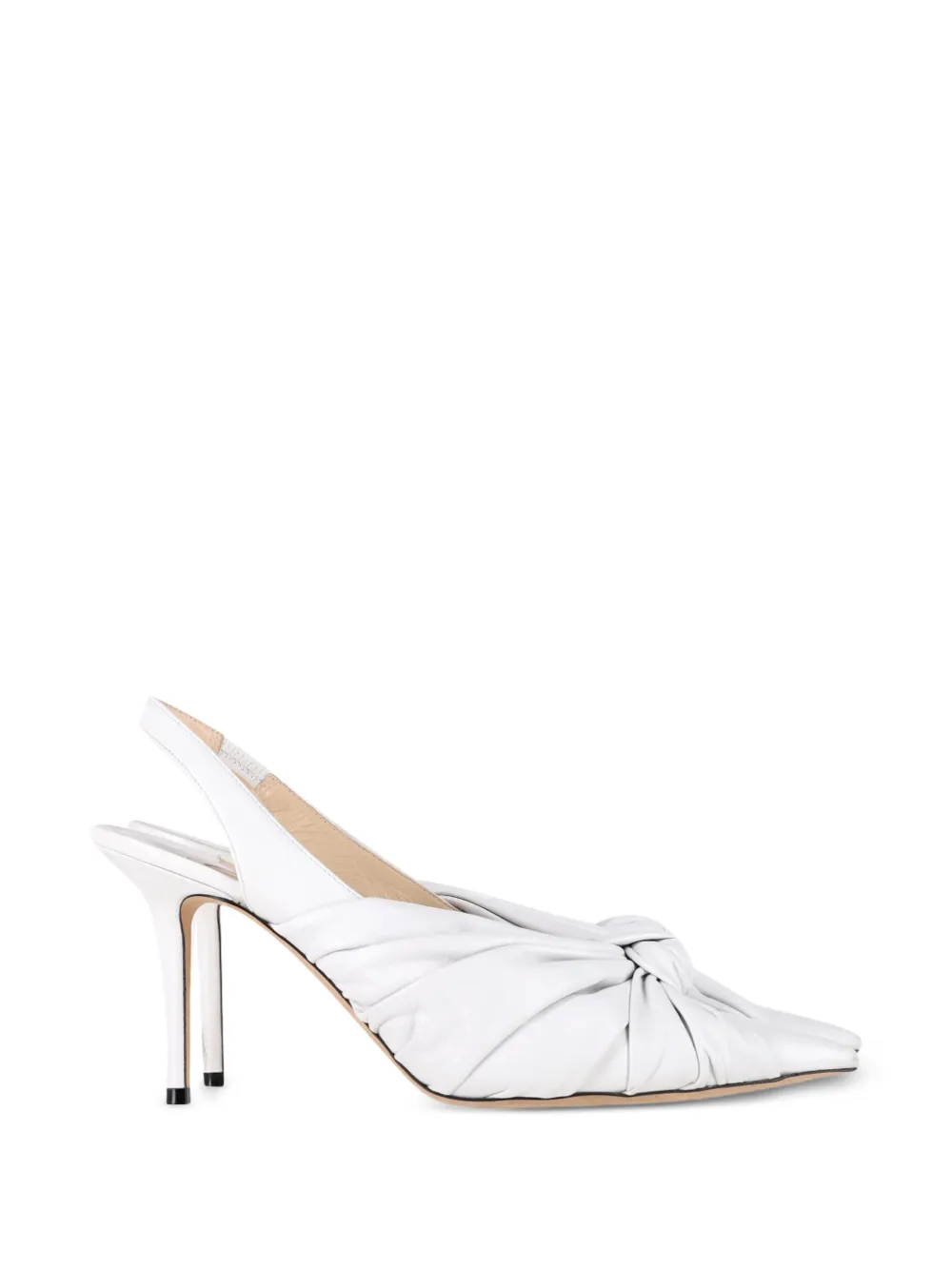 Jimmy Choo Pre-Owned Annabell Knotted Pointed Slingback Pumps | 40.5