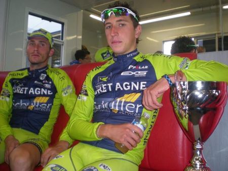 Best young rider Romain Hardy had some regrets about third place.